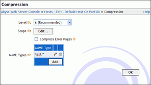 server web compression shots abyss software dialog screen parameters downloadcloud figure hosts